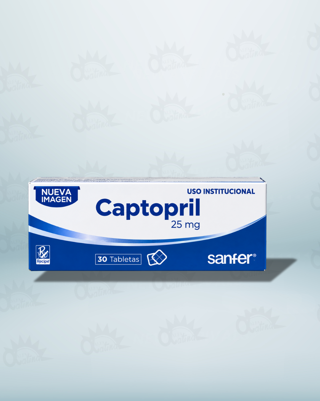 CAPTOPRIL 25 mg TABLETA CJX30 BUSSIE
