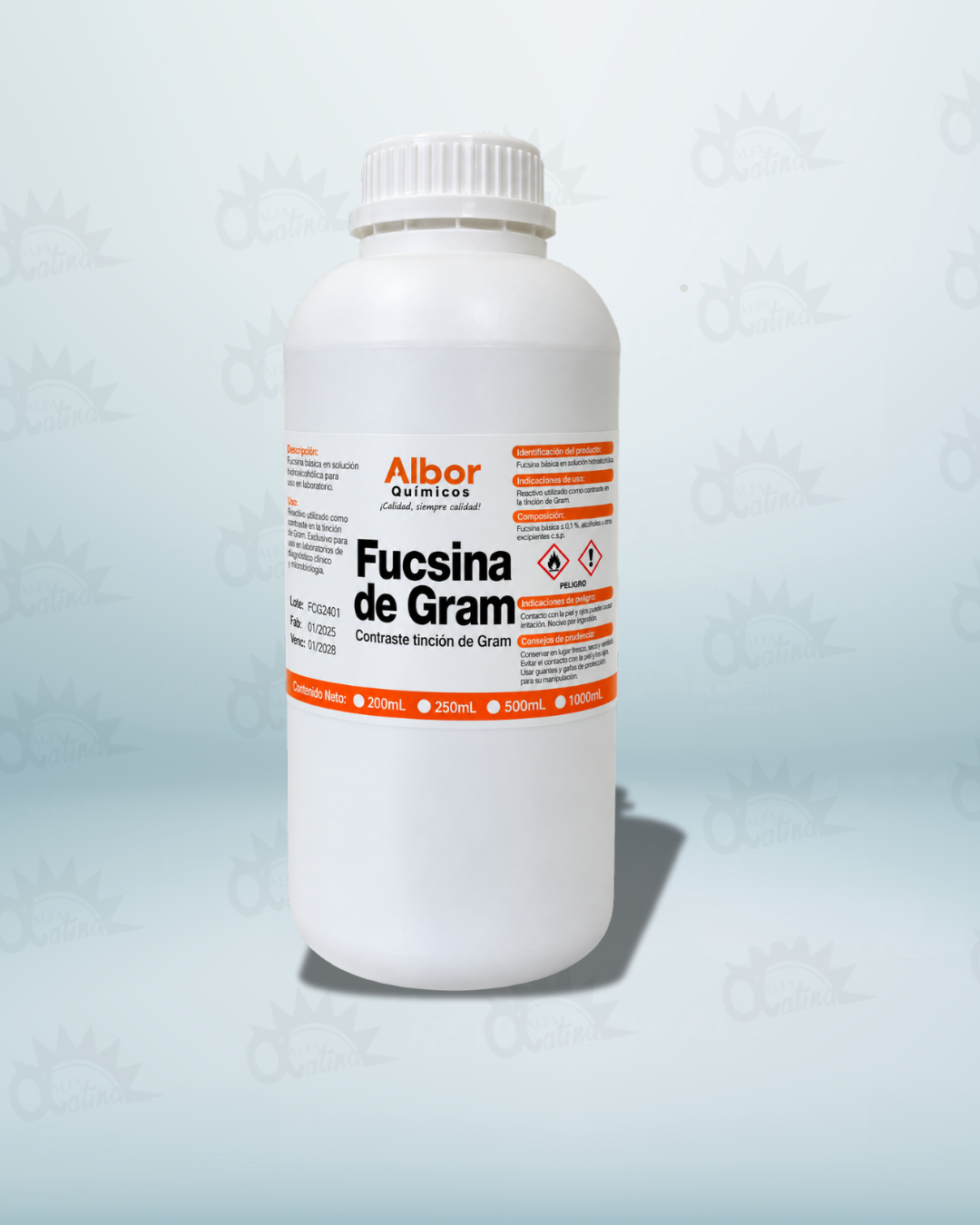 FUCSINA DE GRAM X 500ML